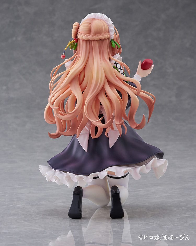 Hanikami Kanojo PVC Statue 1/6 Maid Maison Hanikami Kanojo Sano Hiiragi 20 cm Image 4