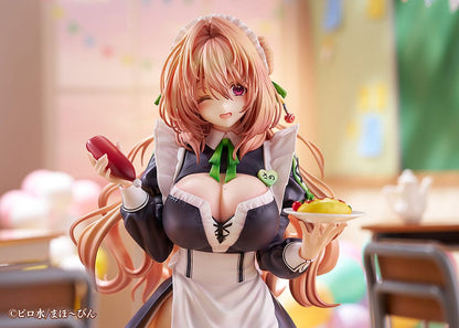 Hanikami Kanojo PVC Statue 1/6 Maid Maison Hanikami Kanojo Sano Hiiragi 20 cm Image 10