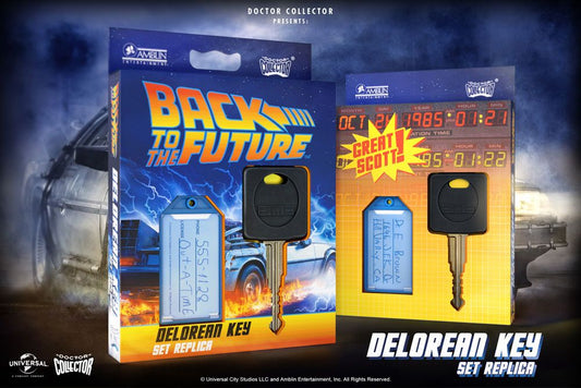 Zurück in die Zukunft Replik 1/1 DeLorean Autoschlüssel Image 1