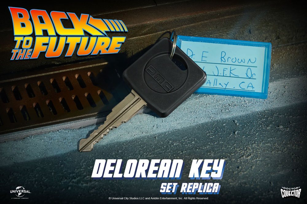 Zurück in die Zukunft Replik 1/1 DeLorean Autoschlüssel Image 3