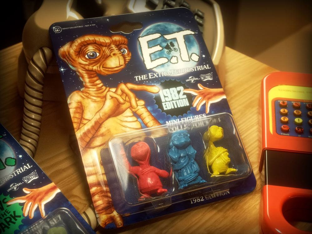 E.T. Der Außerirdische Collector's Set Minifiguren 3er-Pack 1982 Edition 5 cm Image 6