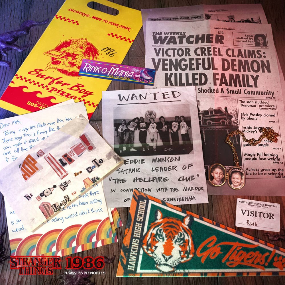 Stranger Things Hawkins Memories Kit Vecna´s Course Limited Edition Image 20