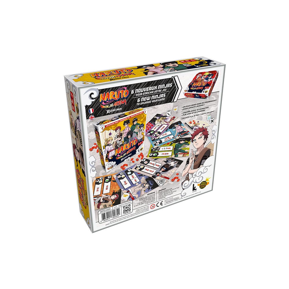Naruto Würfelspiel-Erweiterung Ninja Arena: Genin Pack Image 2