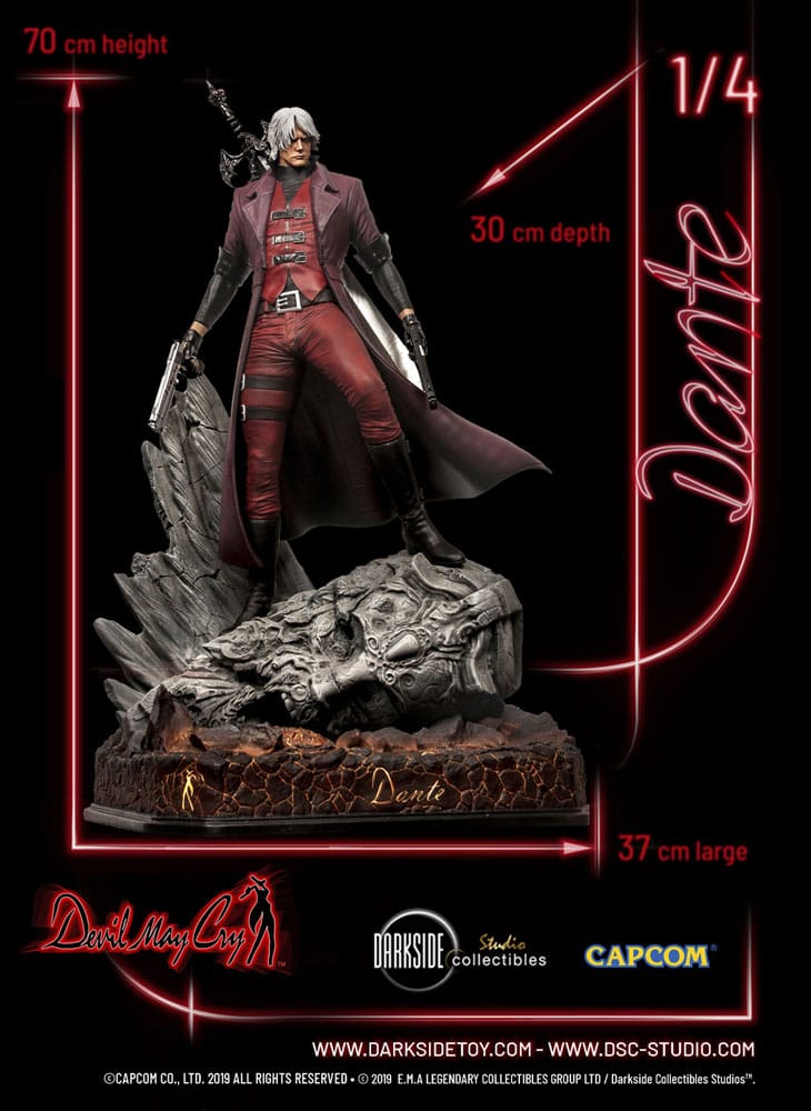Devil May Cry 1 Premium Statue 1/4 Dante Exclusive 70 cm Image 19