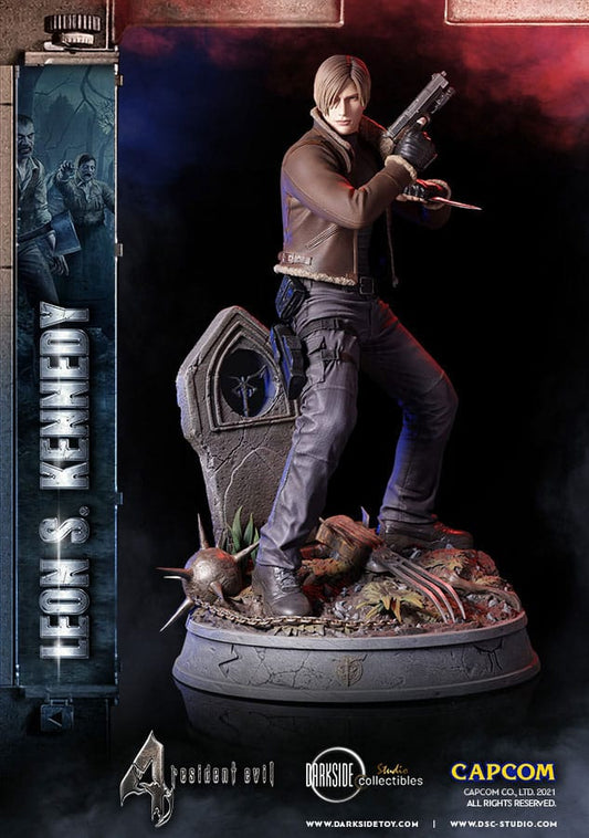 Resident Evil Premium Statue Leon Kennedy 50 cm Image 1