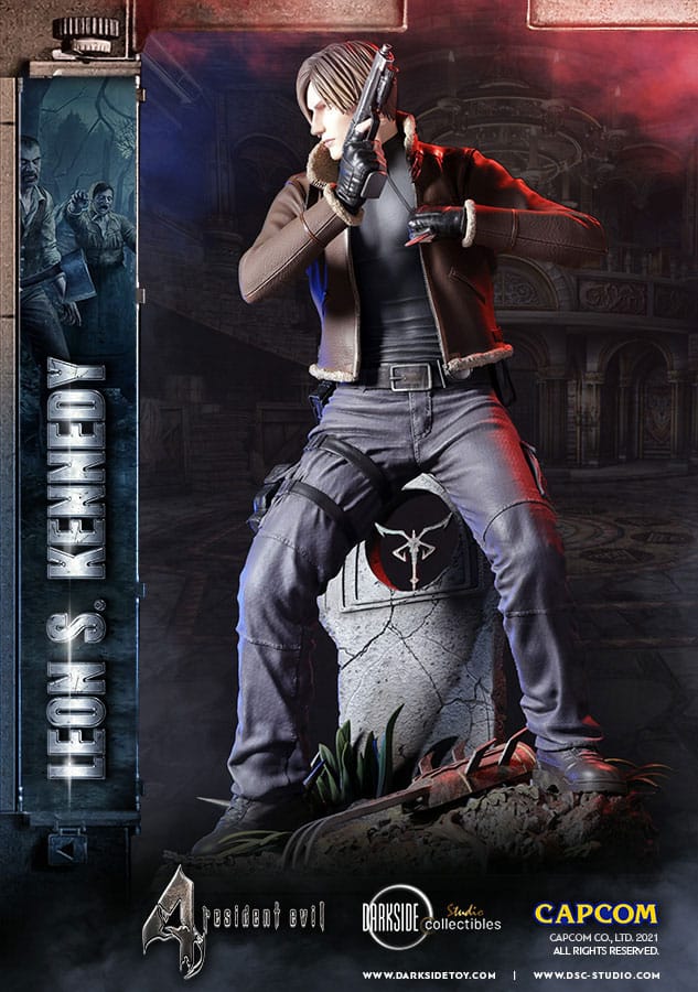 Resident Evil Premium Statue Leon Kennedy 50 cm Image 6