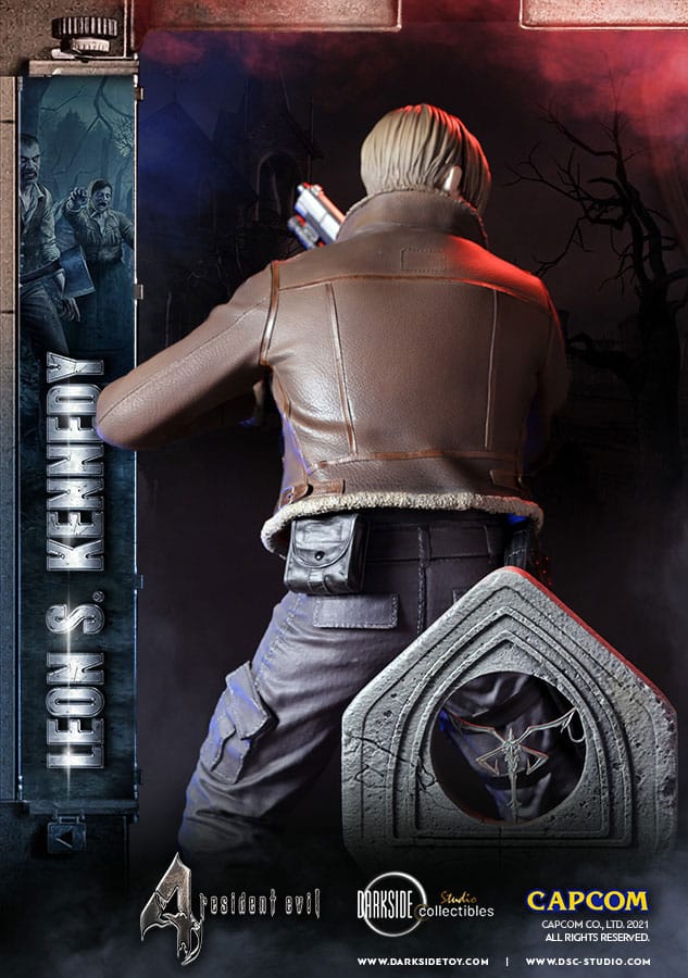 Resident Evil Premium Statue Leon Kennedy 50 cm Image 8