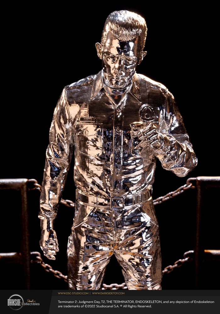 Terminator 2 Judgement Day Premium Statue 1/3 T-1000 Liquid Metal 30th Anniversary Edition 70 cm Image 4