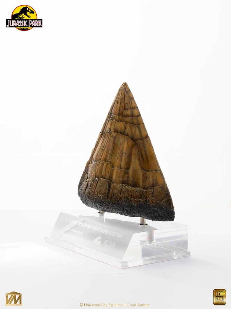Jurassic Park Statue Triceratops Spike Prop (Reproduction) 19 cm Image 7