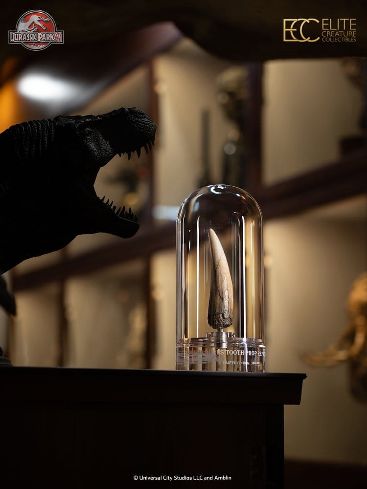 Jurassic Park III Prop Replik 1/1 Spinosaurus Zahn 14 cm Image 10