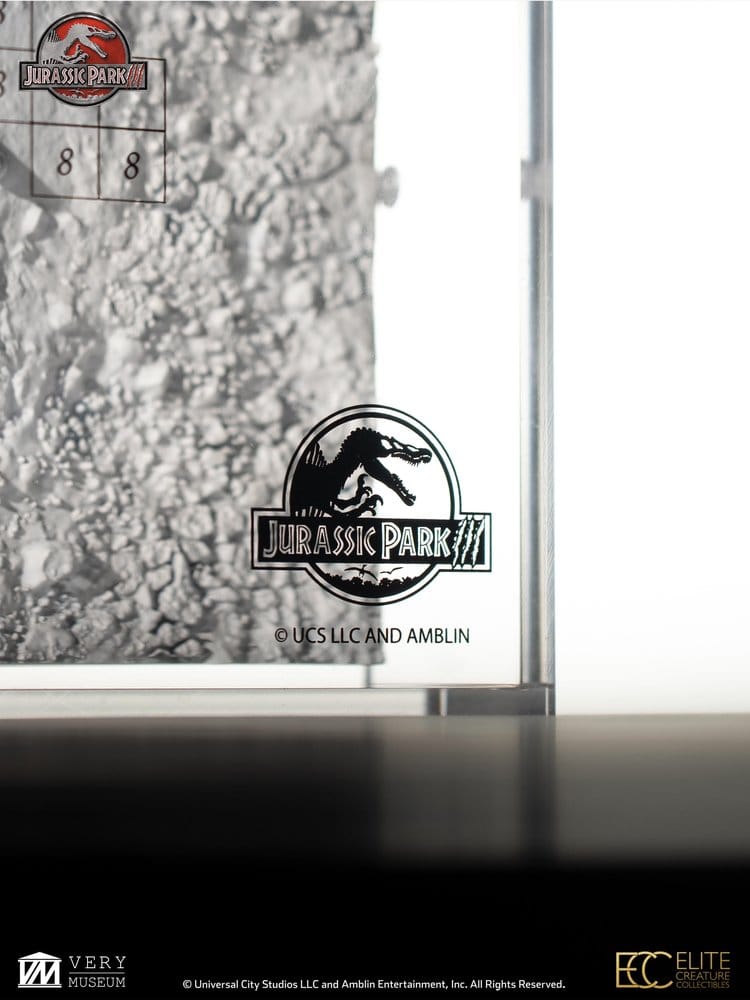 Jurassic Park III Ausgrabungskarte Velociraptor 27 cm Image 6
