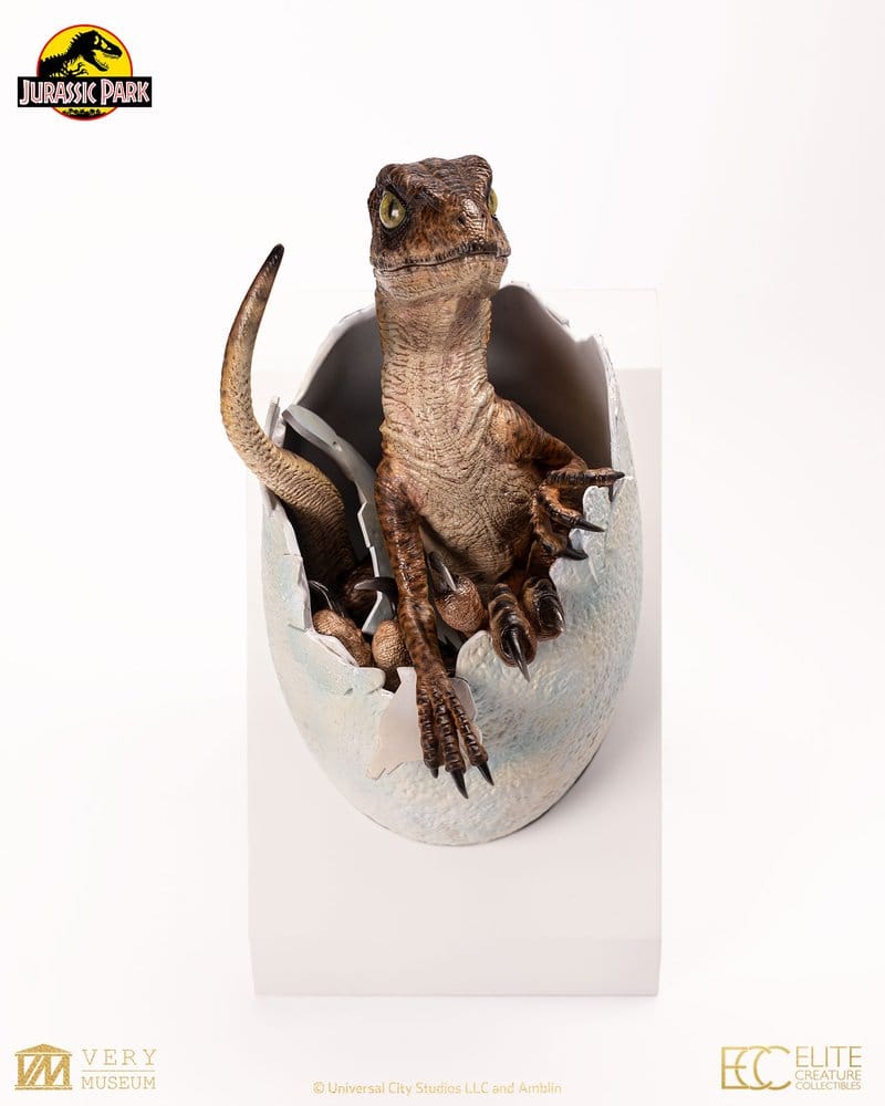 Jurassic Park Replik Velociraptor Hatching Egg 24 cm Image 1