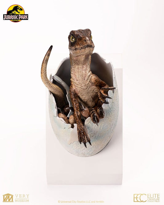 Jurassic Park Replik Velociraptor Hatching Egg 24 cm Image 1