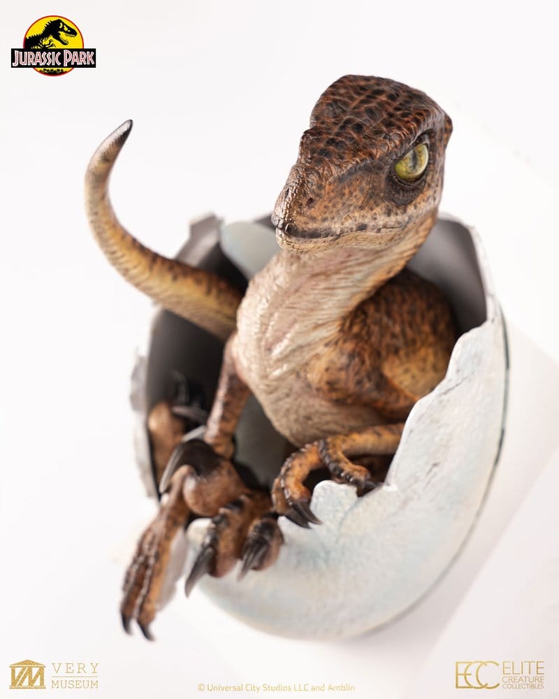 Jurassic Park Replik Velociraptor Hatching Egg 24 cm Image 3