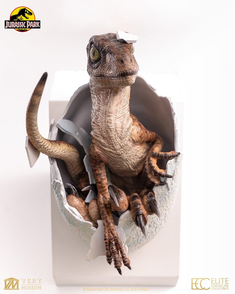 Jurassic Park Replik Velociraptor Hatching Egg 24 cm Image 11