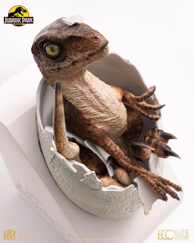 Jurassic Park Replik Velociraptor Hatching Egg 24 cm Image 12