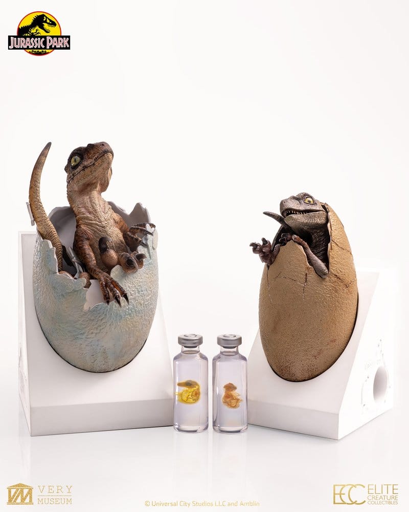 Jurassic Park Replik Velociraptor Hatching Egg 24 cm Image 14