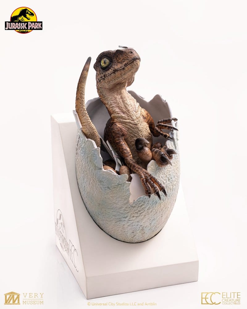 Jurassic Park Replik Velociraptor Hatching Egg 24 cm Image 18