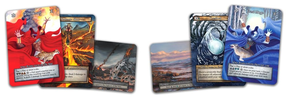 Sorcery: Contested Realm TCG Frost Mage vs Lavamancer 2-Player Preconstructed Decks englisch Image 2