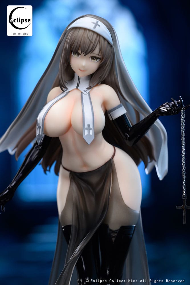 Original Character PVC Statue 1/7 Virtuous Nun Grace 24 cm Image 16