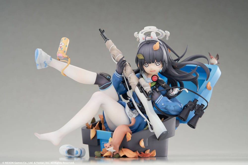 Blue Archive PVC Statue 1/7 Miyu: Observation of a Timid Person 14 cm Image 3