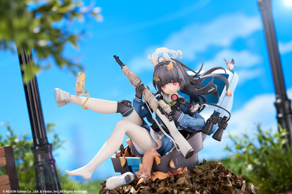 Blue Archive PVC Statue 1/7 Miyu: Observation of a Timid Person 14 cm Image 4