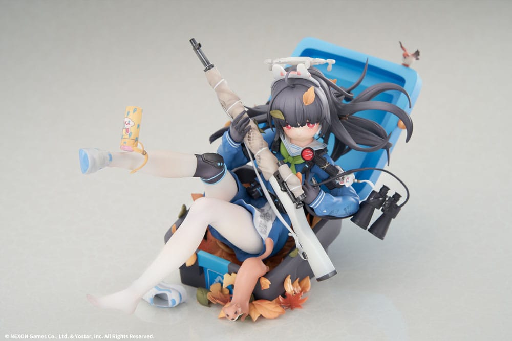 Blue Archive PVC Statue 1/7 Miyu: Observation of a Timid Person 14 cm Image 17