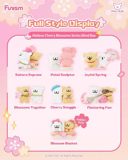 Maltese Cherry Blossoms Series Minifiguren 10 cm Display (6) Image 1