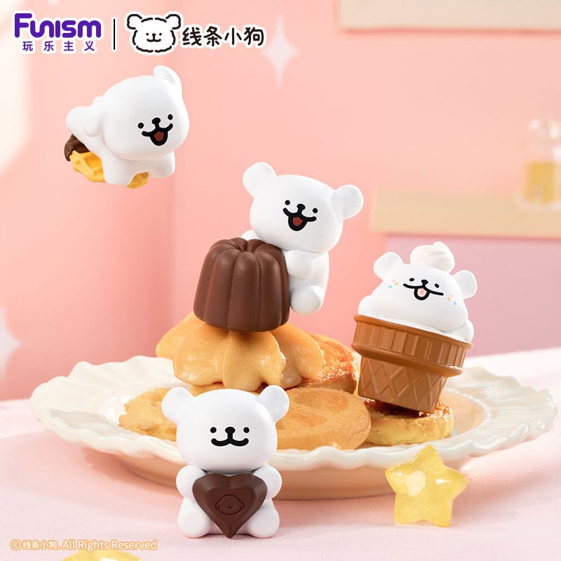Maltese Sweet Box Series Minifiguren 3er-Pack Puppy Face 10 cm Display (6) Image 4