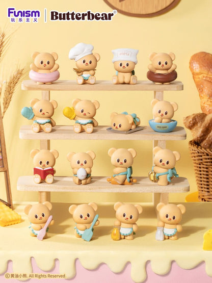 Butterbear Baked with Love Series Minifiguren 3er-Pack Chubby Face 10 cm Display (6) Image 1