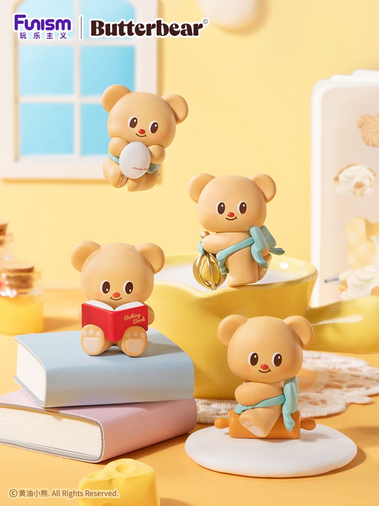 Butterbear Baked with Love Series Minifiguren 3er-Pack Chubby Face 10 cm Display (6) Image 5
