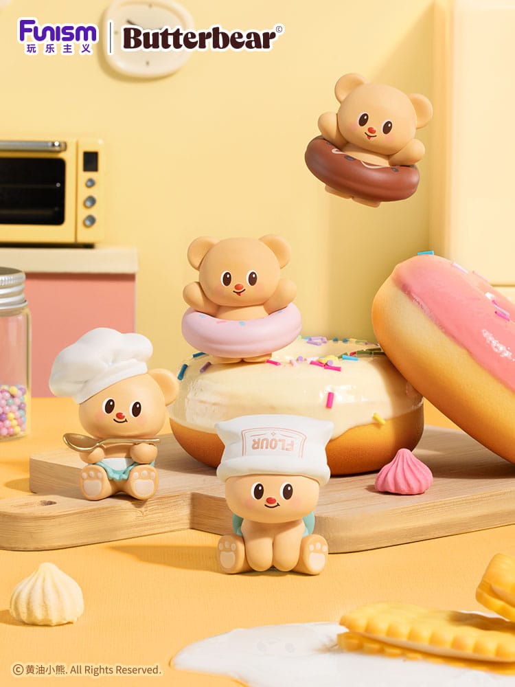 Butterbear Baked with Love Series Minifiguren 3er-Pack Chubby Face 10 cm Display (6) Image 7