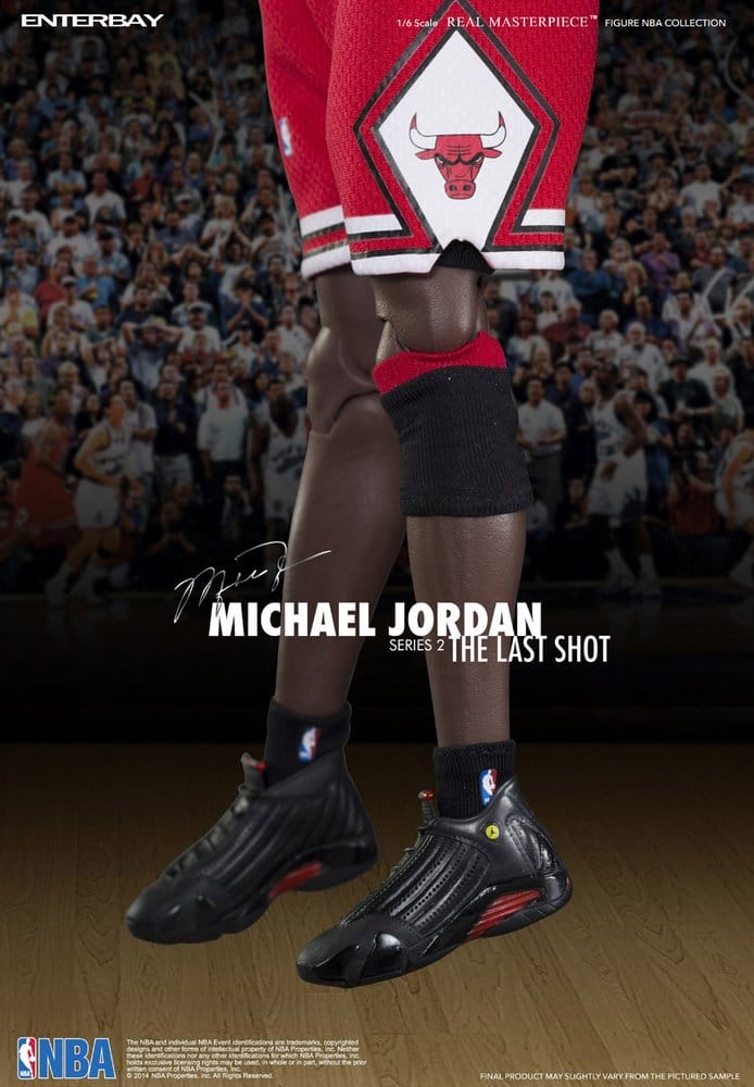 NBA Collection Real Masterpiece Actionfigur 1/6 Michael Jordan Series 2 (Road Jersey Edition) 33 cm Image 5