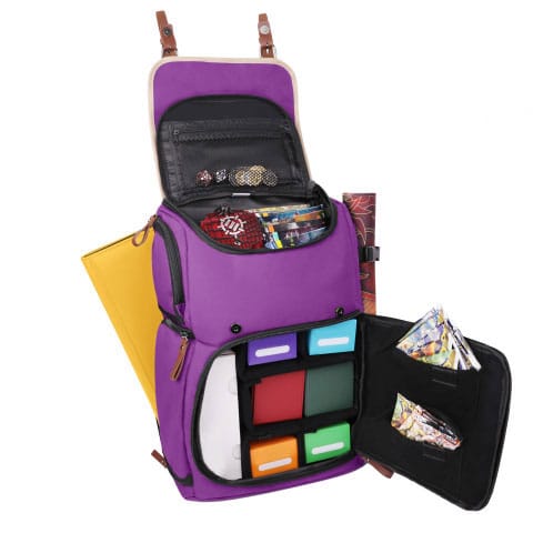 Enhance TCG Series Trading Card Backpack Designer Edition Purple Full-size Image 1