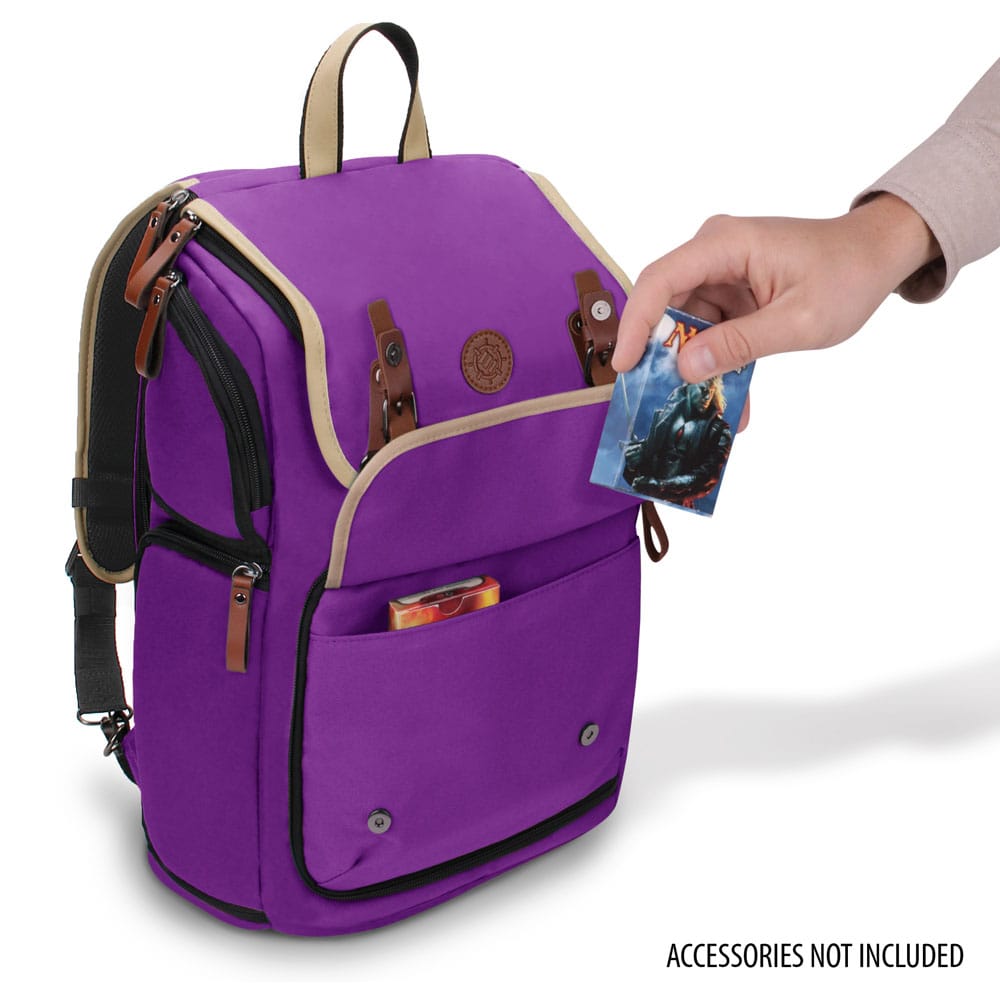 Enhance TCG Series Trading Card Backpack Designer Edition Purple Full-size Image 6