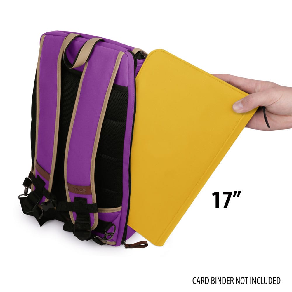 Enhance TCG Series Trading Card Backpack Designer Edition Purple Full-size Image 7
