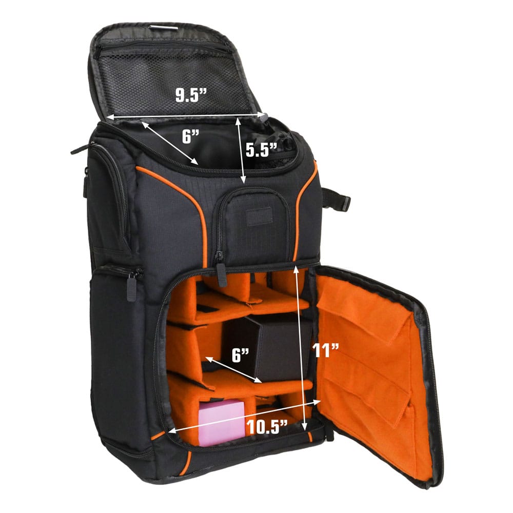USA Gear MTG-Rucksack Orange Image 3