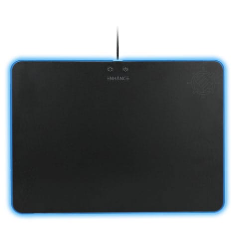 Enhance LED Mouse Pad Black Image 1