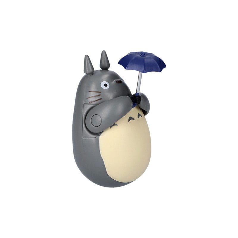 Mein Nachbar Totoro Figur mit rundem Boden Big Totoro with leaf 7 cm Image 6