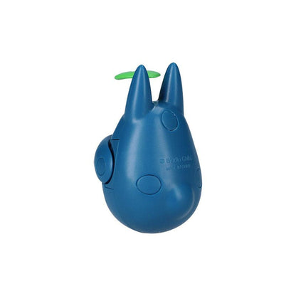 Mein Nachbar Totoro Figur mit rundem Boden Mid Totoro with leaf 6 cm Image 5
