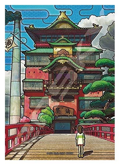 Chihiros Reise ins Zauberland Buntglas-Puzzle Aburaya (208 Teile) Image 2