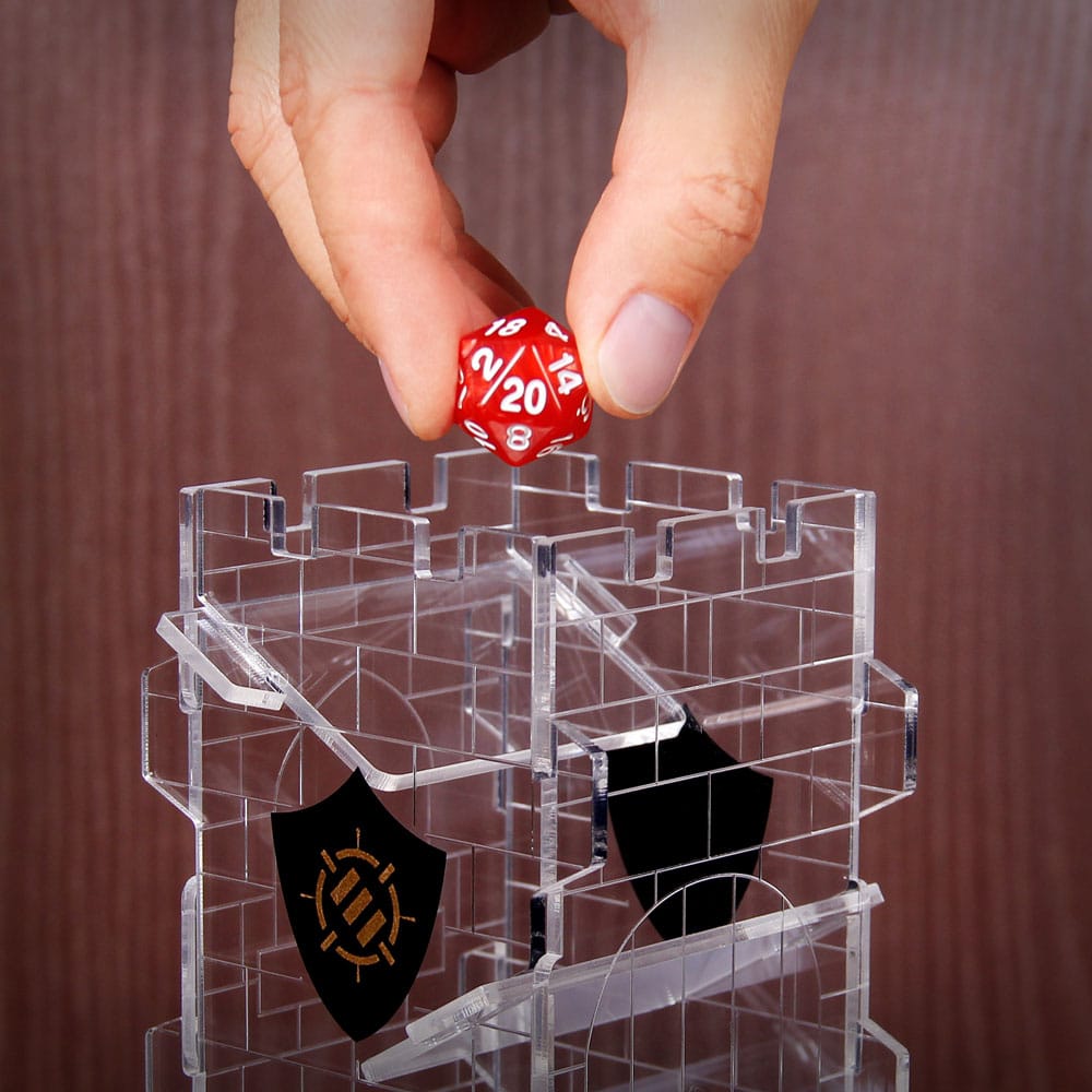 Enhance Tabletop Series Würfelturm Clear Image 6