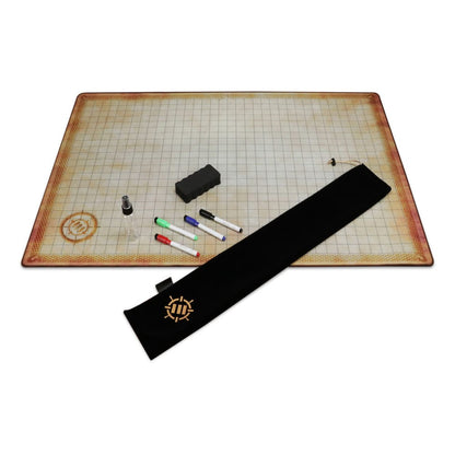 Enhance RPG Series Grid Mat Deluxe Edition DnD Map Image 1