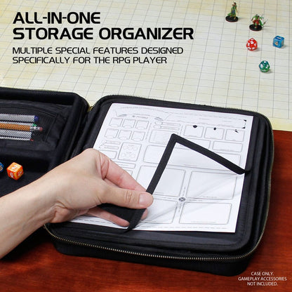 Enhance RPG Series Organizer Case Black Image 4