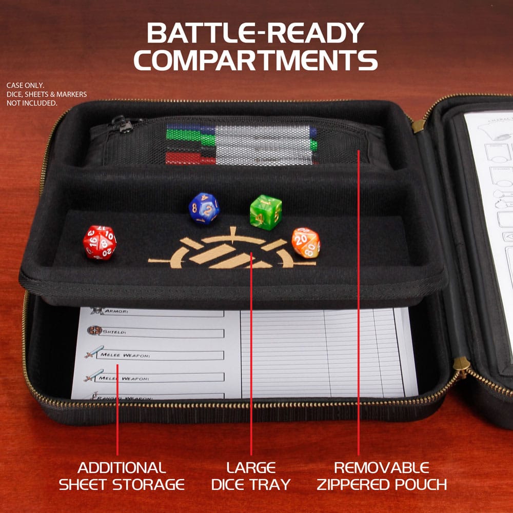 Enhance RPG Series Organizer Case Black Image 8