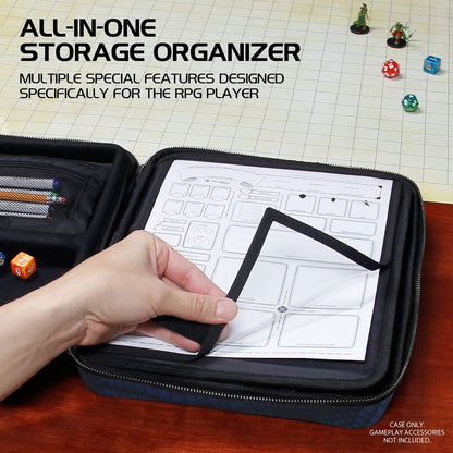 Enhance RPG Series Collector's Edition Organizer Case Blue Image 4