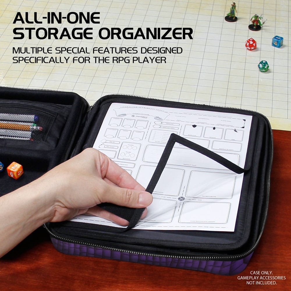 Enhance RPG Series Collector's Edition Organizer Case Purple Image 4