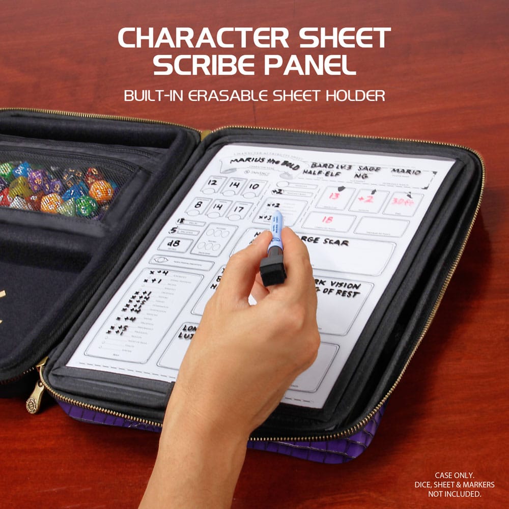 Enhance RPG Series Collector's Edition Organizer Case Purple Image 5