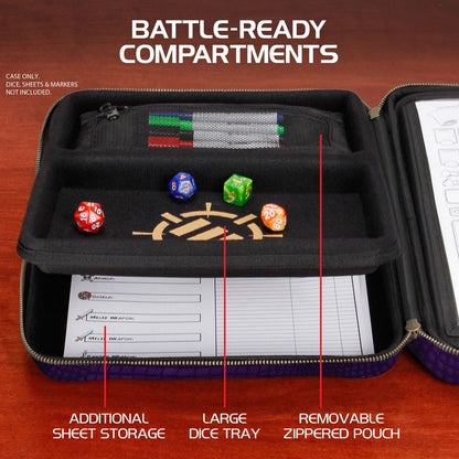 Enhance RPG Series Collector's Edition Organizer Case Purple Image 8