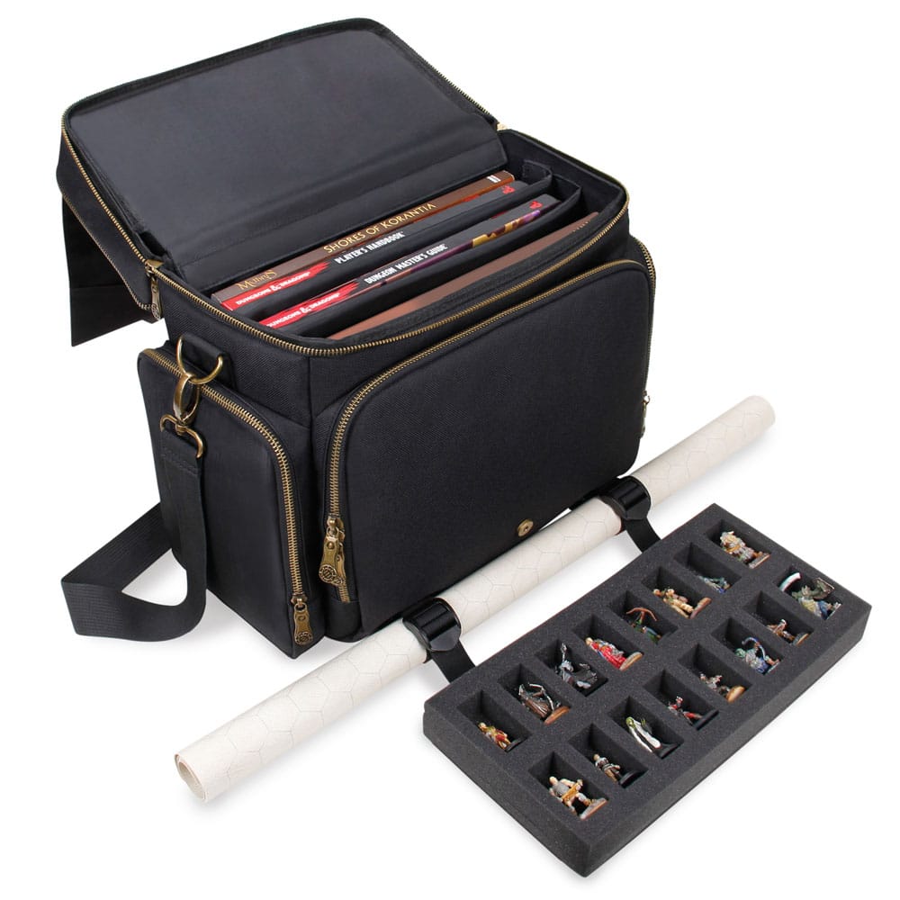 Enhance Tabletop Series Adventurer's Travel Bag Black Image 2